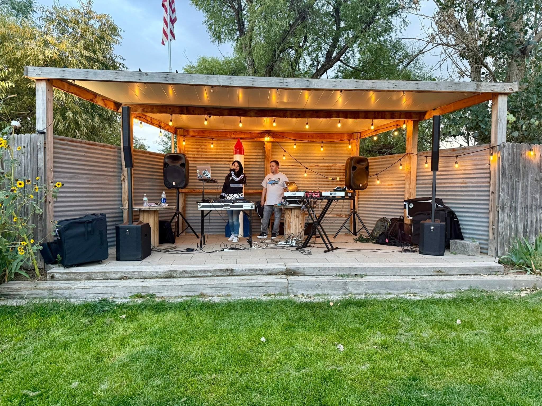 Live music at the pavilion